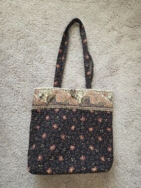 Vintage Vera Bradley Floral Tote Bag